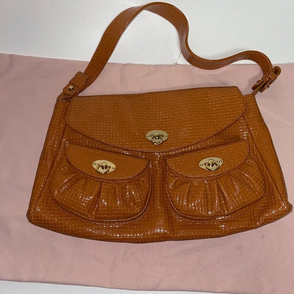 GOLDEN BLEU (NEW!) leather bag - Picture 3 of 13